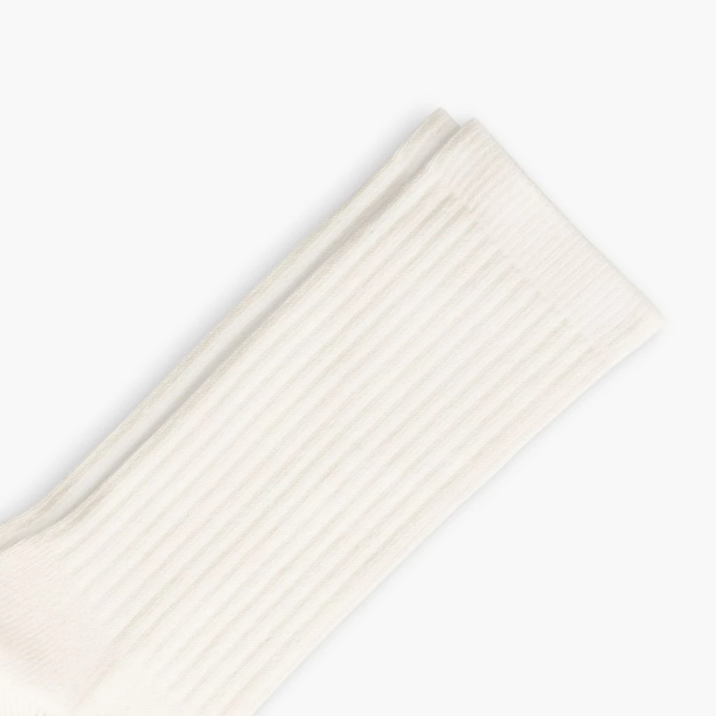 Women's Cotton Crew Sock | Off White - Image 2