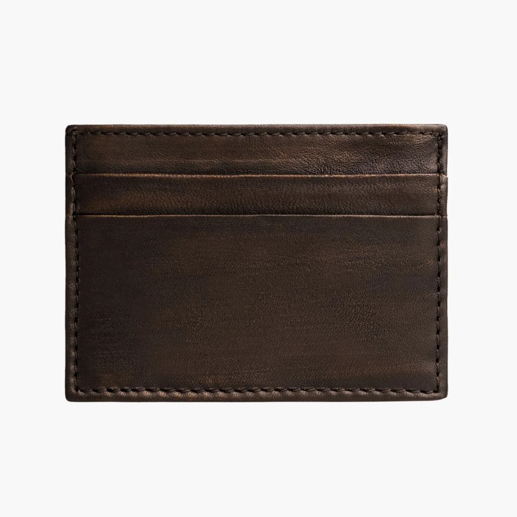 Leather Card Holder | Black Coffee - Image 2