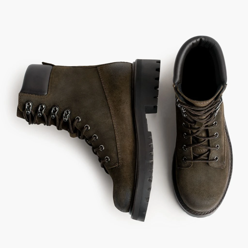 Explorer | Dark Olive Suede - Image 3