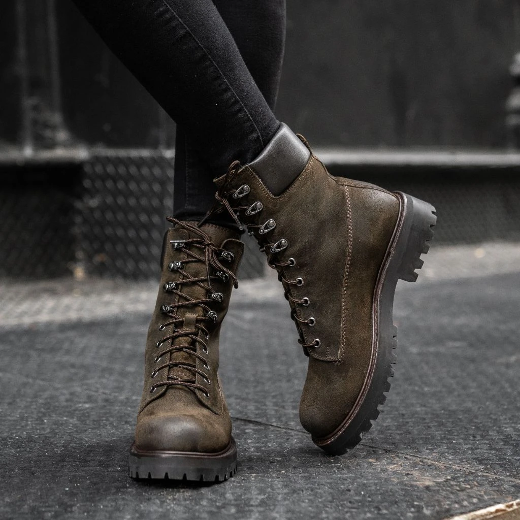 Explorer | Dark Olive Suede - Image 5